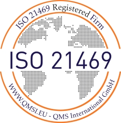 ISO 21469 Logo ISO 21469 certification