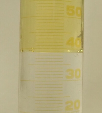 Demulsibility behaviour of tubine oil