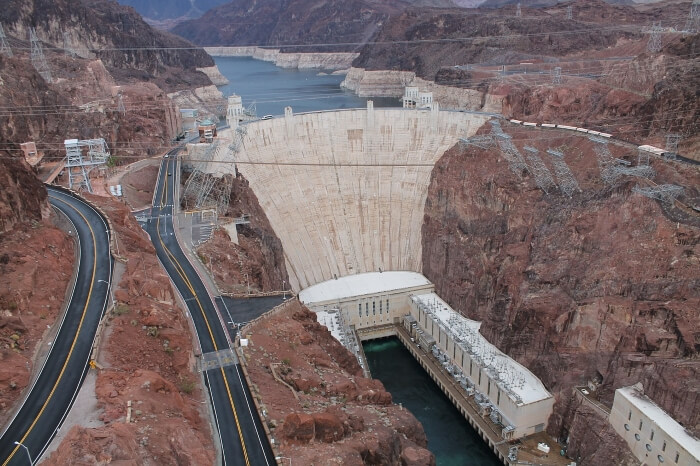 Hover dam near Las Vegas