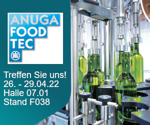 Ankuendigung teilnahme ANUGA FoodTec 2022