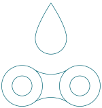 Chain oil pictogram