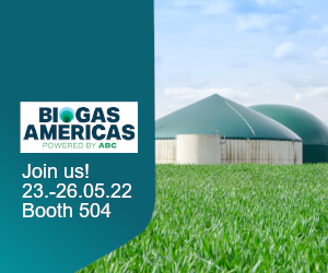 Announcement trade show participation biogas americas