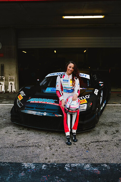 Carrie Schreiner als ADDINOL Markenbotschafterin